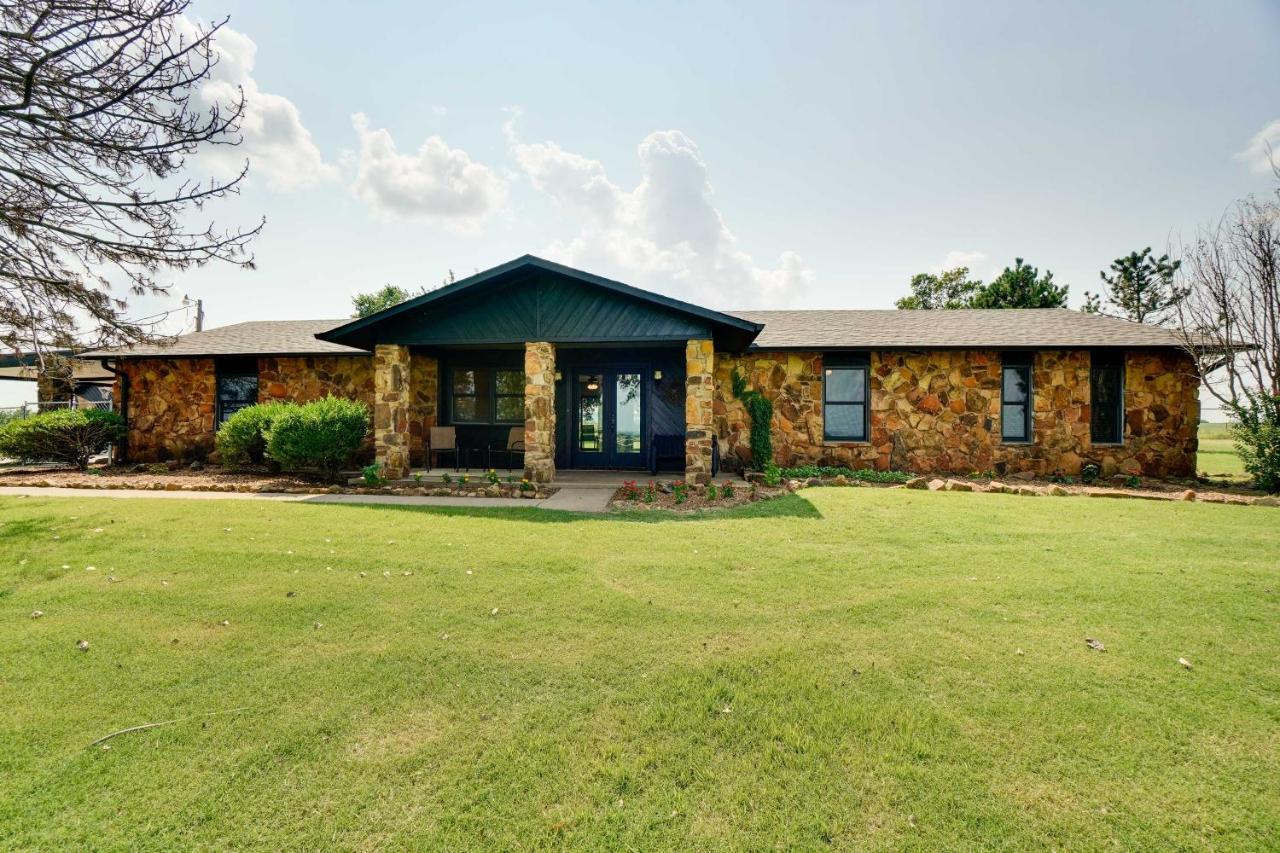 Spacious Country Home Near Ft Sill And Medicine Park Lawton Esterno foto