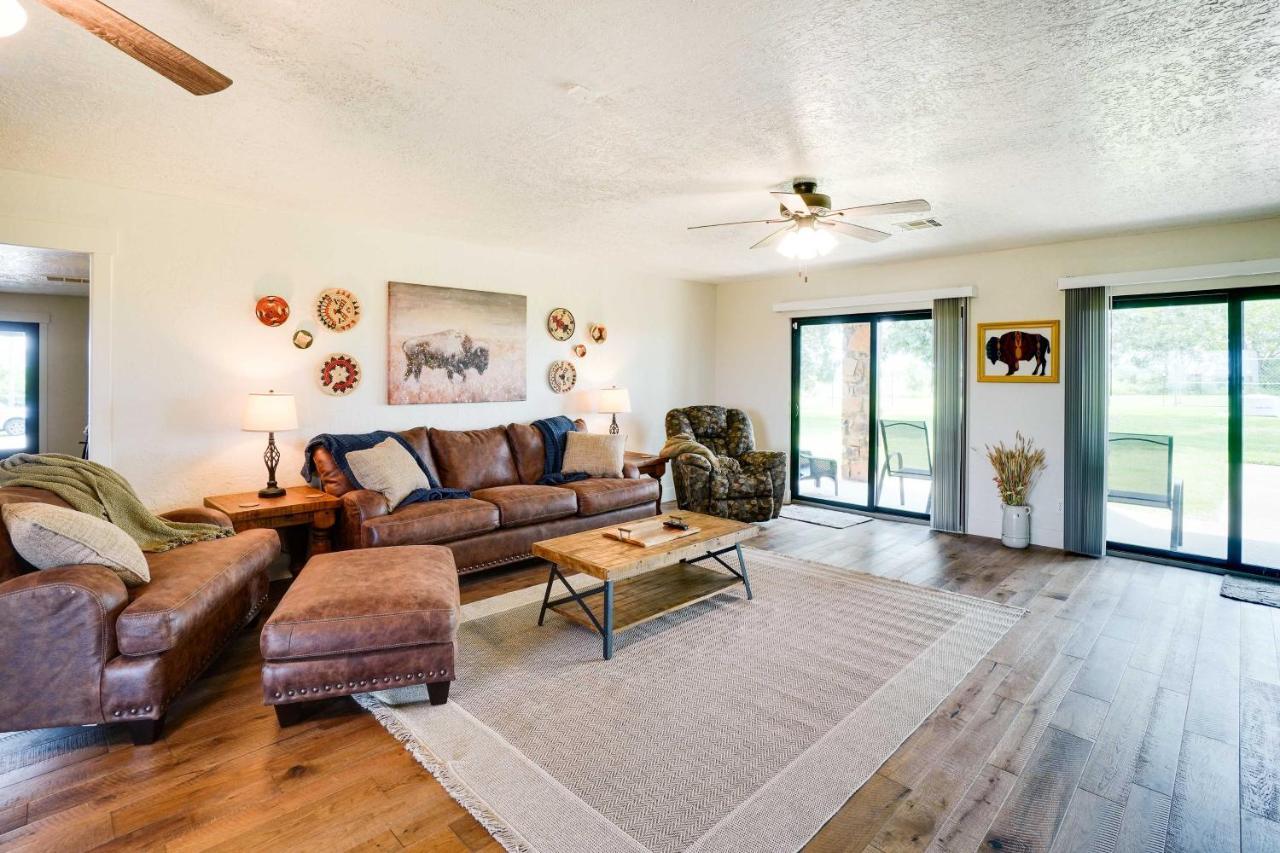 Spacious Country Home Near Ft Sill And Medicine Park Lawton Esterno foto