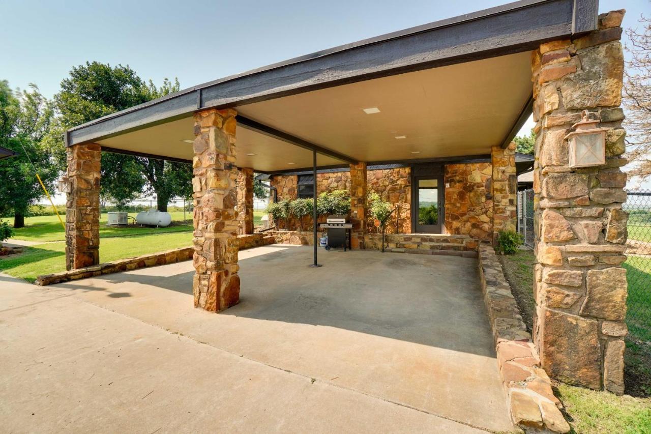 Spacious Country Home Near Ft Sill And Medicine Park Lawton Esterno foto