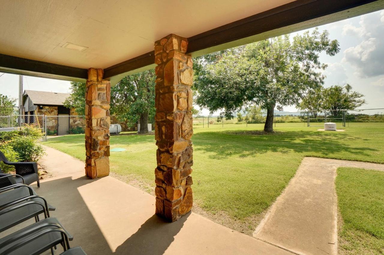 Spacious Country Home Near Ft Sill And Medicine Park Lawton Esterno foto
