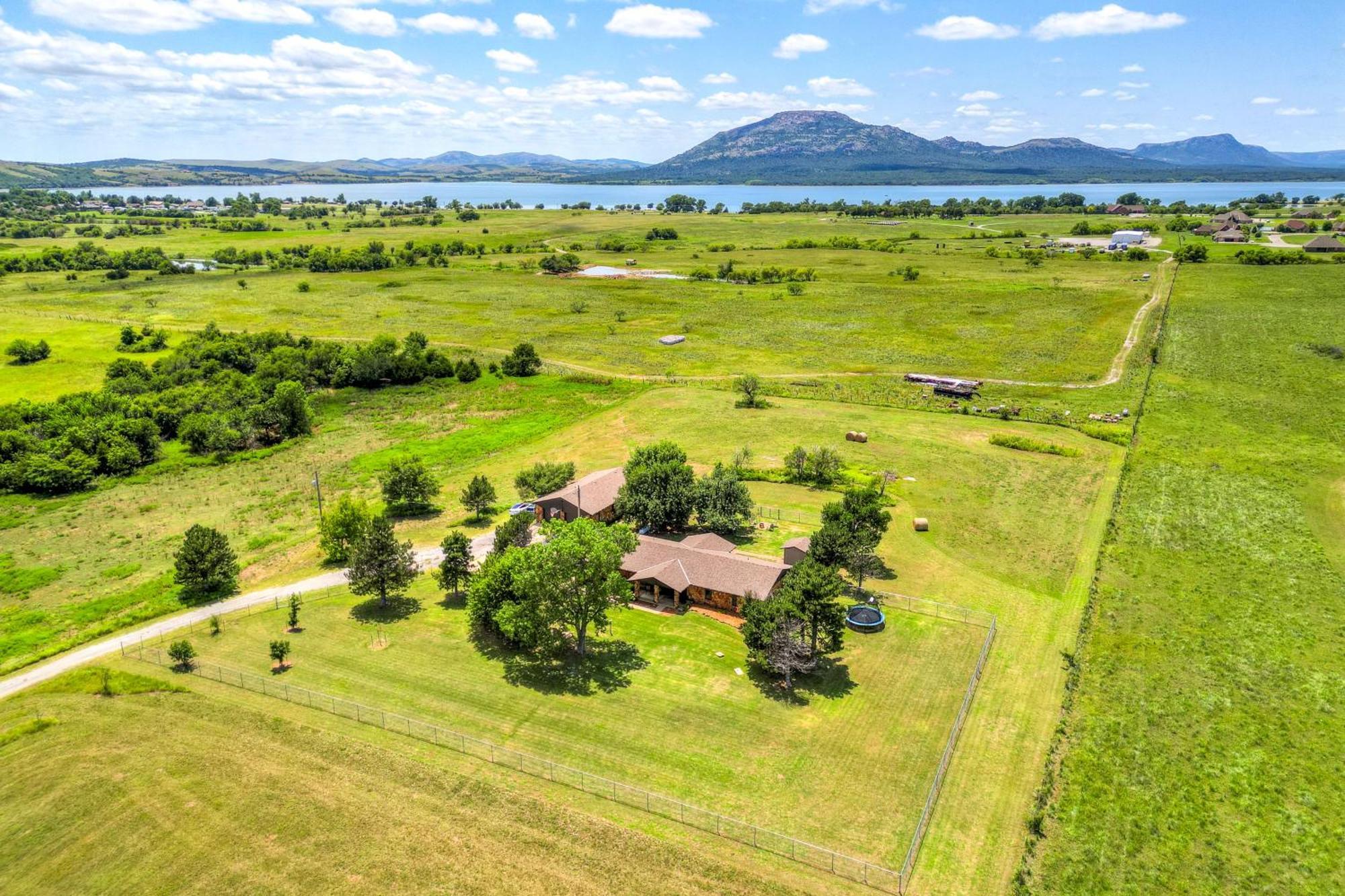 Spacious Country Home Near Ft Sill And Medicine Park Lawton Esterno foto